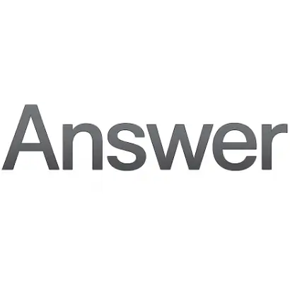 ANSWER